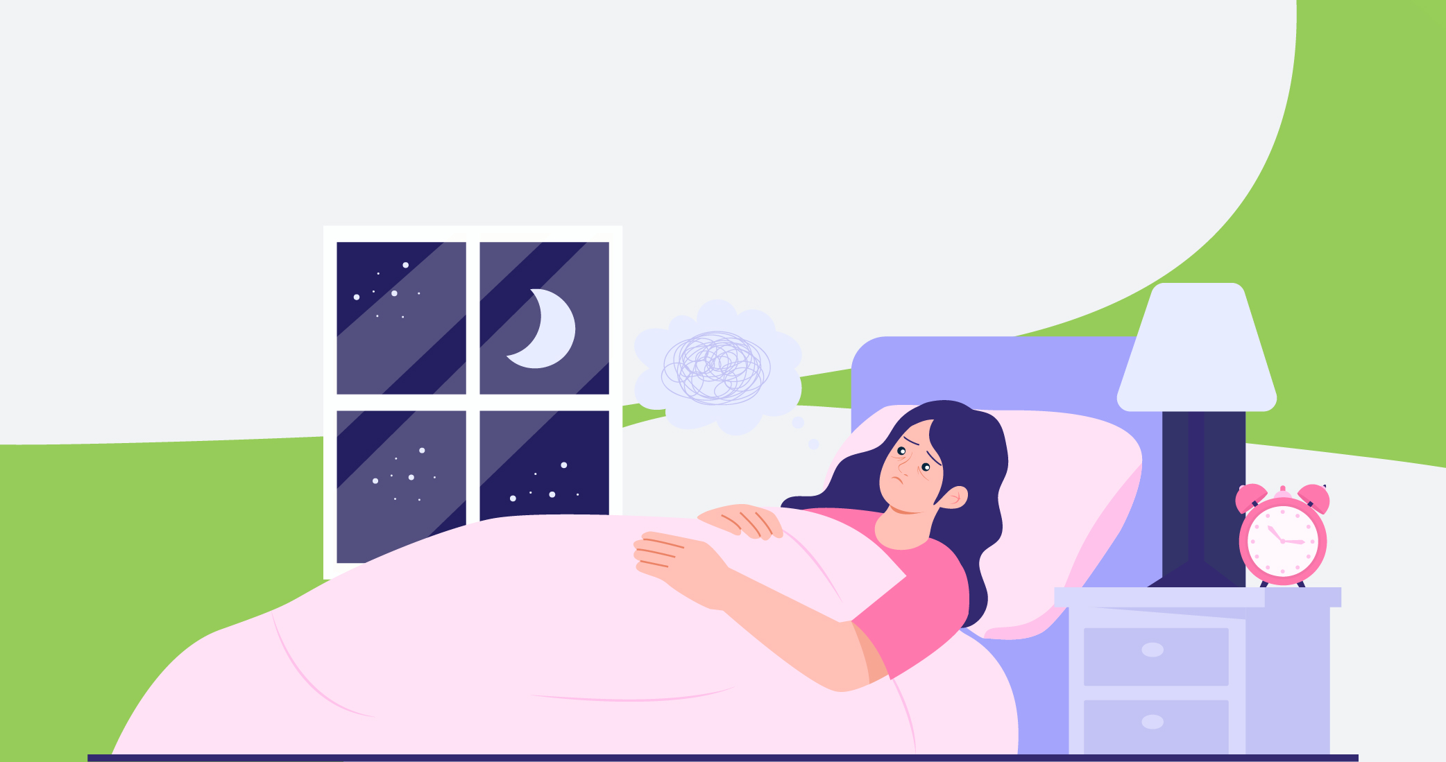 Insomnio y pensamientos intrusivos: estrategias psicológicas para calmar tu mente cuando se dispara por la noche.